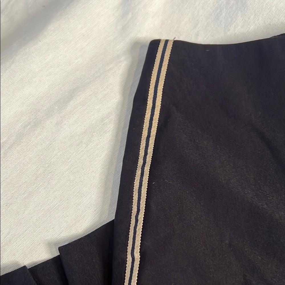 NWT- Charter Club Navy Trousers with Cream Accents - Picture 5 of 9